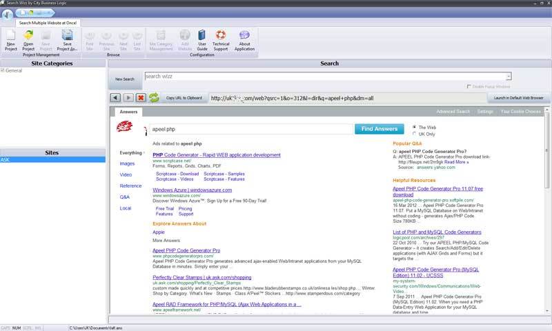 Search Wizz Screenshot